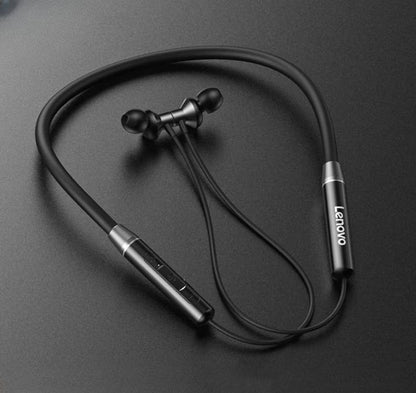 Lenovo HE05 Wireless Neckband Bluetooth Earphones | Sports Handsfree with Mic