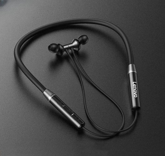 Lenovo HE05 Wireless Neckband Bluetooth Earphones | Sports Handsfree with Mic